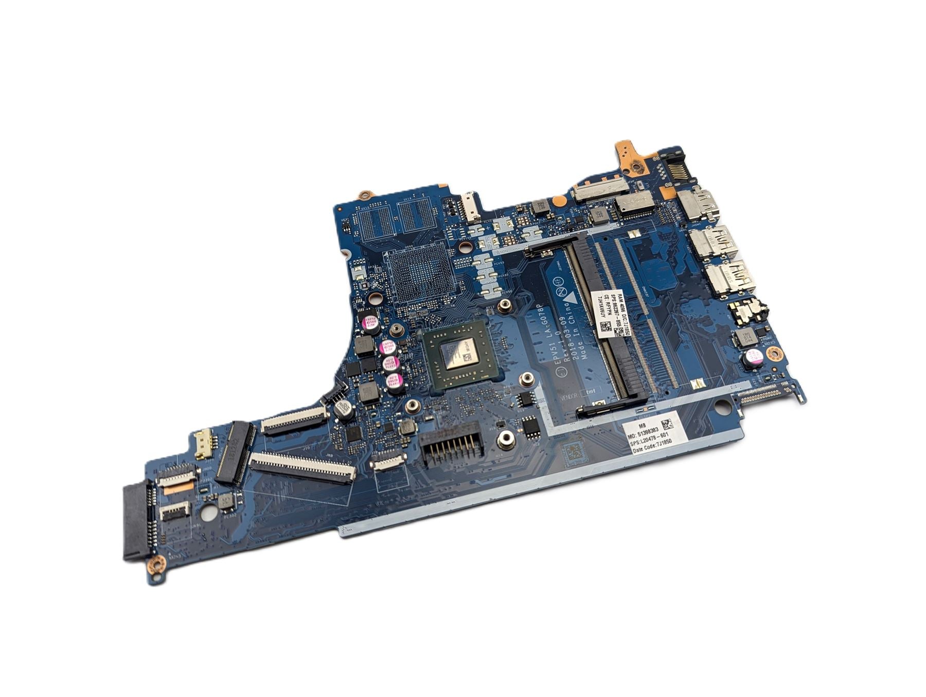 Original HP L20478-601 Hauptplatine Mainboard für HP Pavilion 15-DB AMD A6-9225