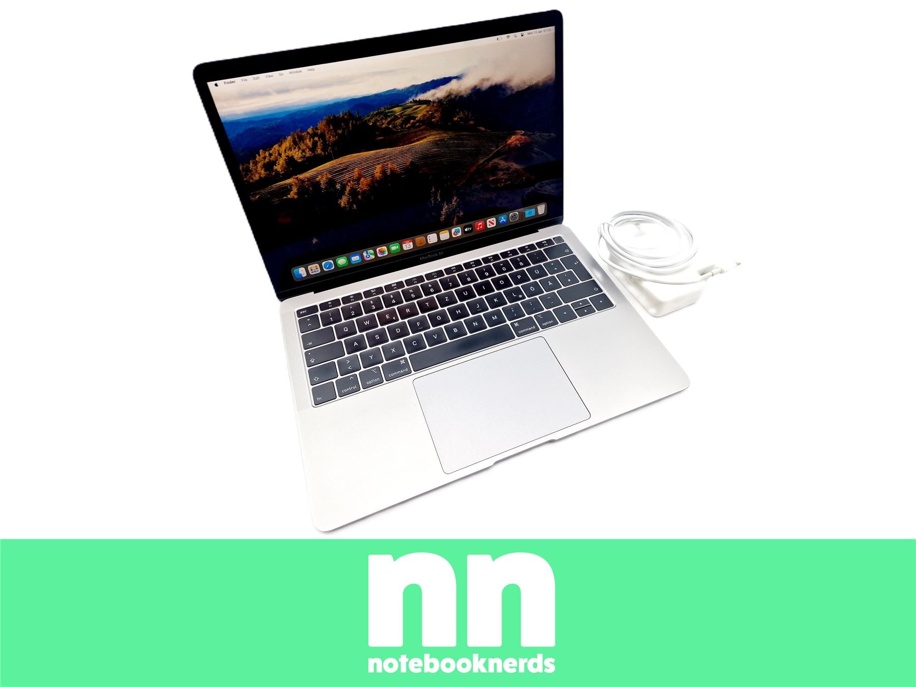 MacBook Air 13" 2018 A1932 i5 1,6GHz 8GB RAM 128GB SSD Grau DE QWERTZ Klasse C