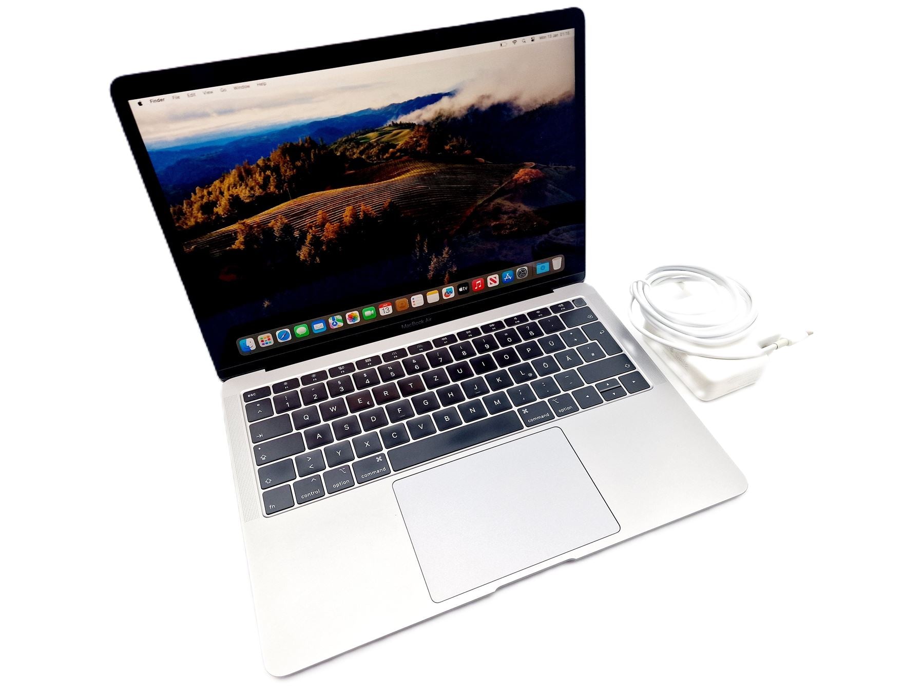 MacBook Air 13" 2018 A1932 i5 1,6GHz 8GB RAM 128GB SSD Grau DE QWERTZ Klasse C