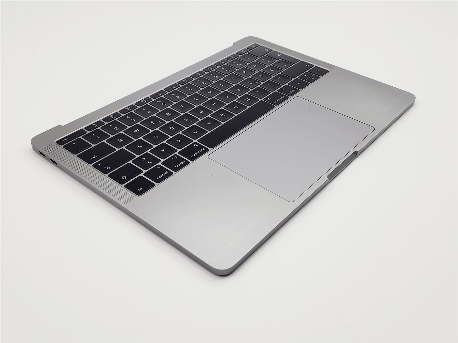 Apple Macbook Pro 13" A1708 Topcase Gehäuse Tastatur (QWERTZ) Trackpad Spacegrau