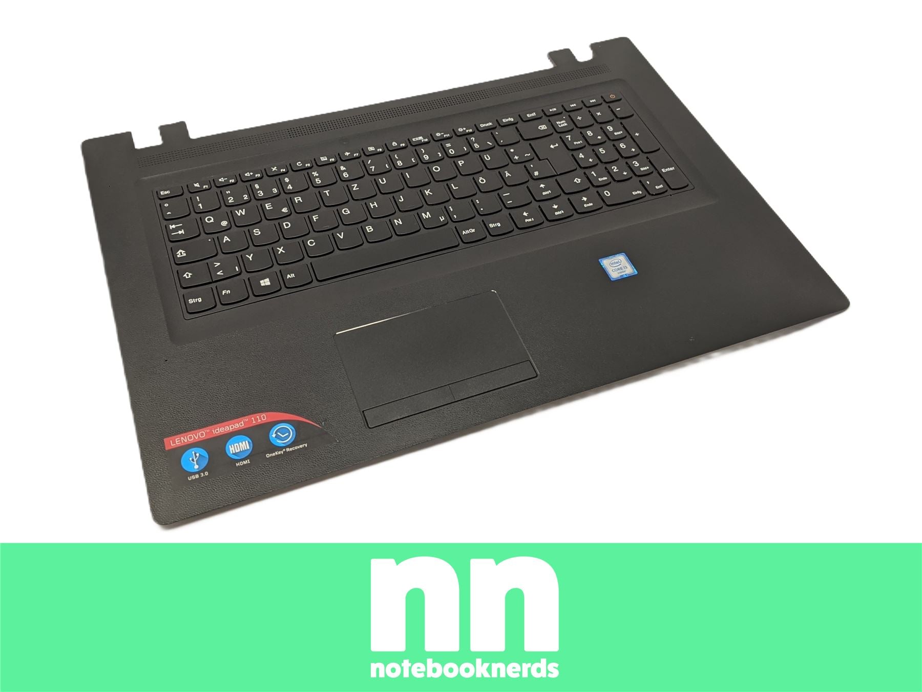 Lenovo Ideapad 110-17ISK Tastatur mit Topcase & Touchpad QWERTZ Deutsch Original