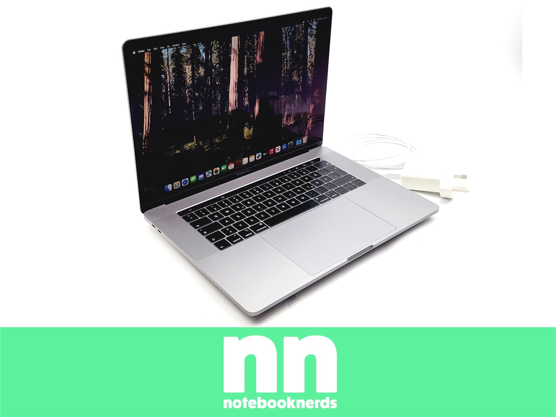 Apple MacBook Pro 15" 2018 A1990 1TB SSD i7 2.2GHz 32GB RAM 555X DE Klasse C