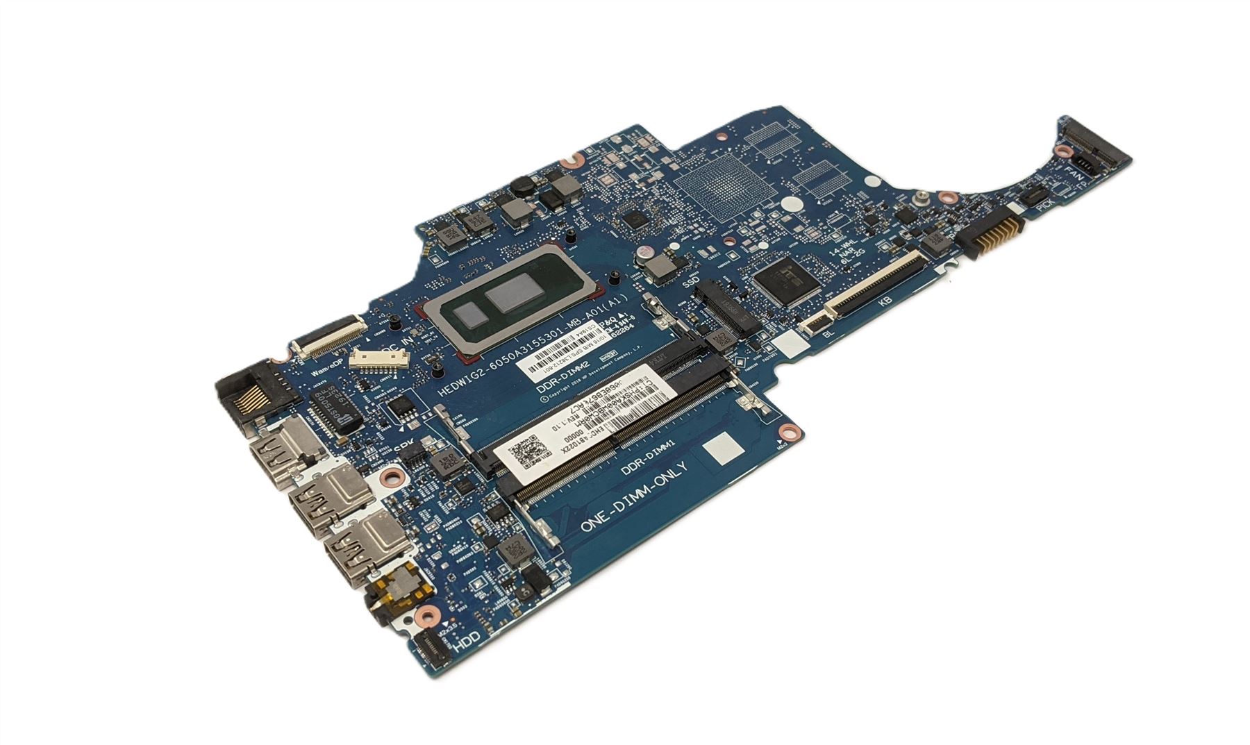 HP 14-CF Laptop Mainboard Hauptplatine mit Intel Core i5-8265U L38212-601