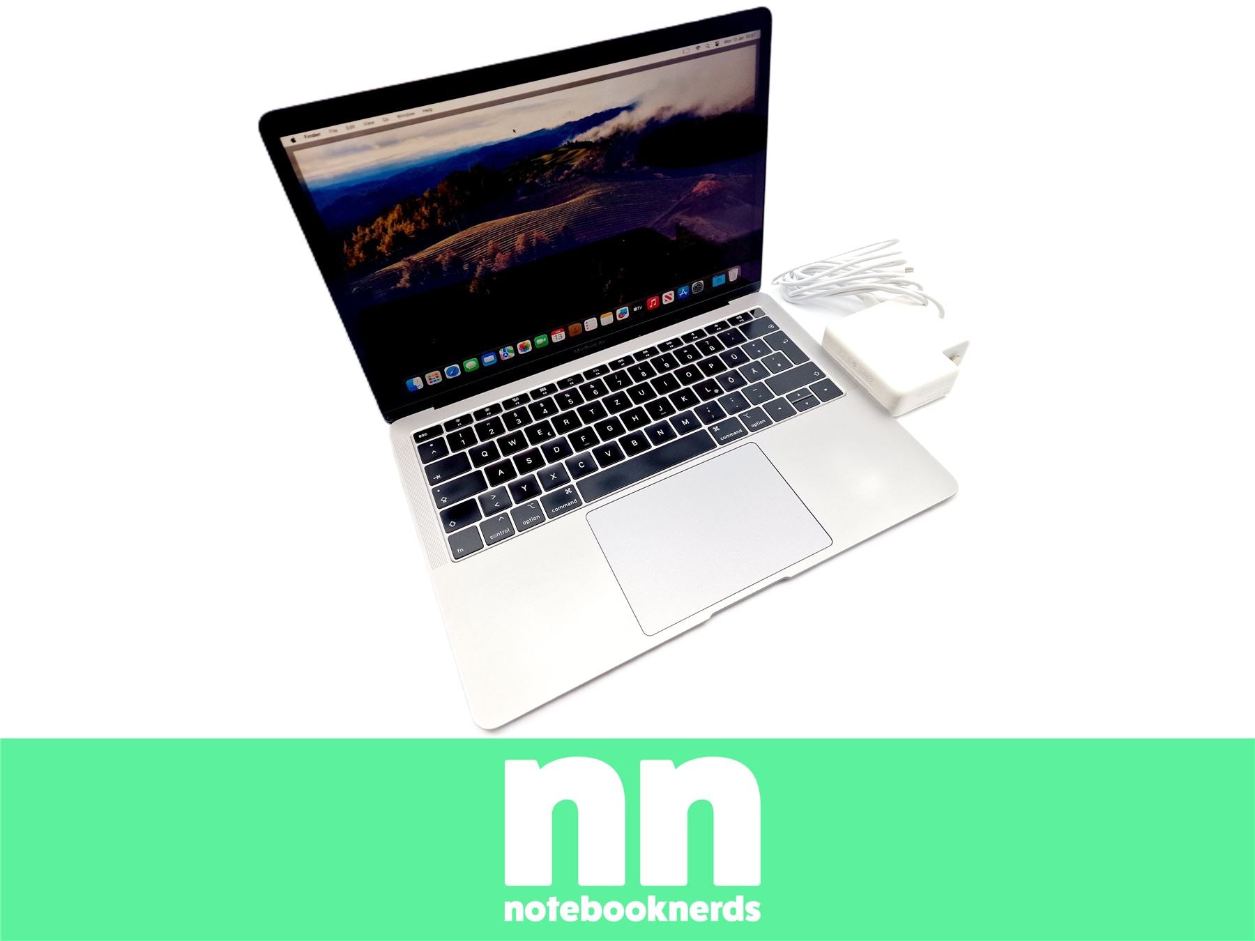 MacBook Air 13" 2018 A1932 i5 1,6GHz 8GB RAM 256GB SSD Grau DE QWERTZ Klasse C