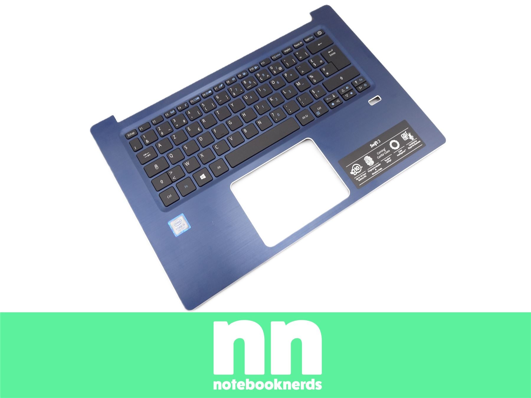 Acer Swift SF313-52 Palmrest Gehäuseoberteil Tastatur AZERTY Französische