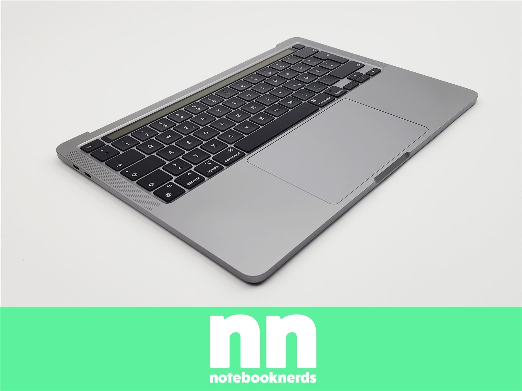 A2338 Topcase Tastatur mit Backlit Touchbar Macbook Pro Retina 13" 2020 DE Grau